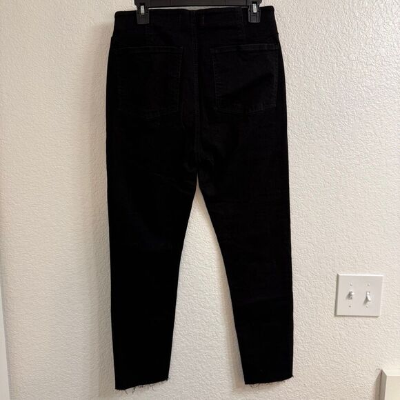 Free People Miles Away Skinny Jean in Black Size 31 - Picture 2 of 5